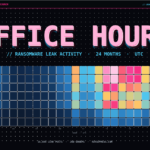 Ransomware office hours: 16,699 leak posts, 200 groups, 84 percent weekday, peak hour 16:00 UTC