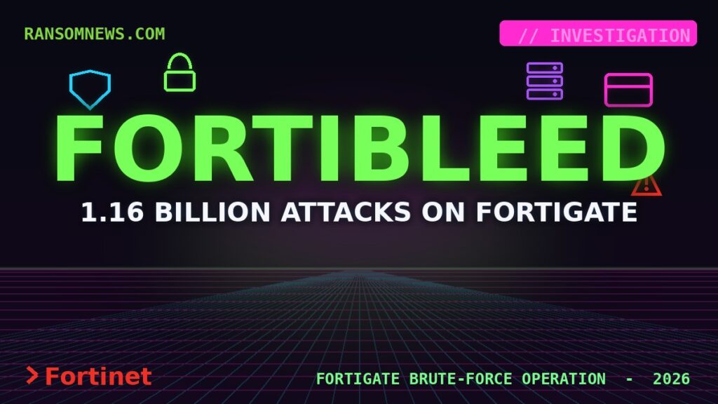 1.16 billion attacks: how the FortiBleed crew broke FortiGate FortiBleed: 1.16 billion attacks on FortiGate, neon investigation cover