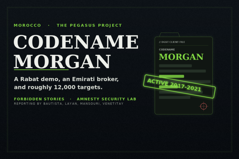 Codename Morgan: how Morocco ran Pegasus, a Forbidden Stories investigation, ransomnews.com