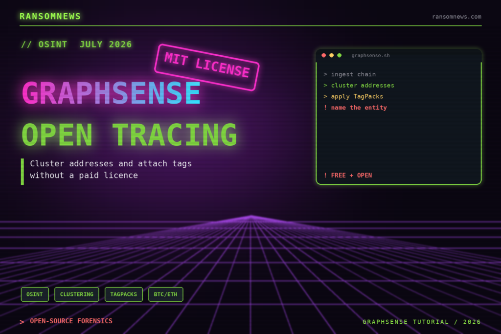 GraphSense tutorial: open-source crypto tracing in 2026 GraphSense tutorial: open-source crypto tracing in 2026, ransomnews.com