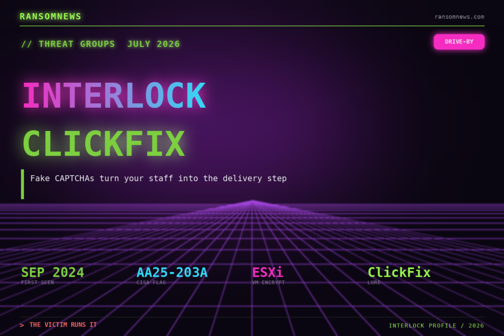 Interlock: the drive-by ransomware crew CISA flagged Interlock: the drive-by ransomware crew CISA flagged, ransomnews.com