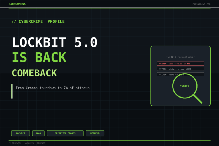 LockBit 5.0: the comeback nobody wanted, ransomnews.com