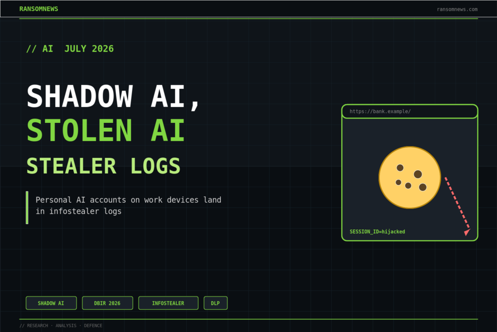 Shadow AI is the new stealer-log jackpot in 2026 Shadow AI is the new stealer-log jackpot in 2026, ransomnews.com